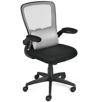 Lightweight Mesh Office Chair with Lumbar Support and Adjustable Backrest