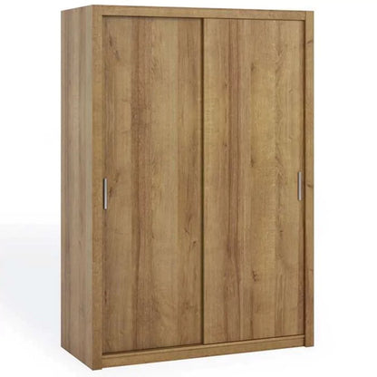 Bonito Sliding Door Wardrobe - 150 Gold Oak