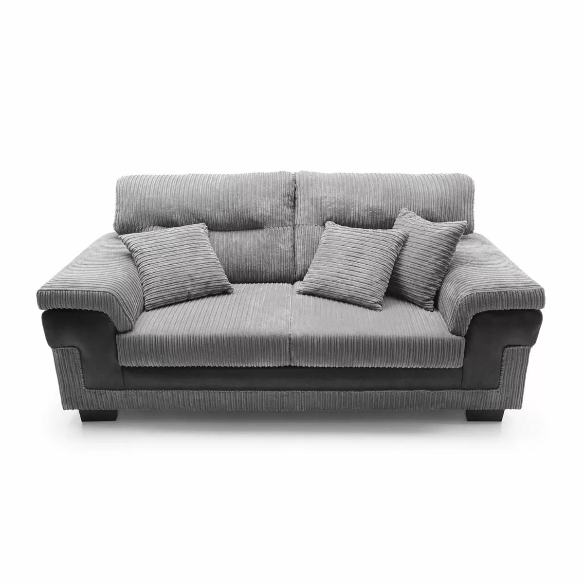 Samson Corded Fabric Corner Sofa Set