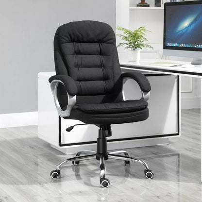 Executive Style Ergonomic Extra Padded Swivel Office Chair - 2 Colours