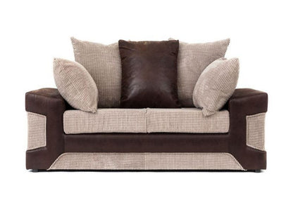 Denzel Cord Fabric 2 Seater Sofa