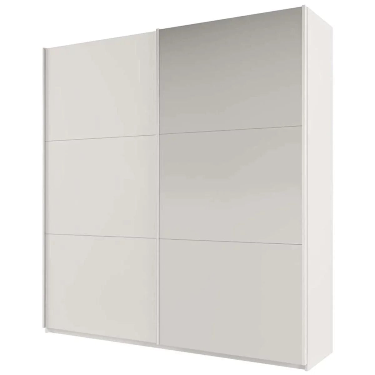 Wokingham Sliding Door Mirror 225cm Wardrobe - Platinum