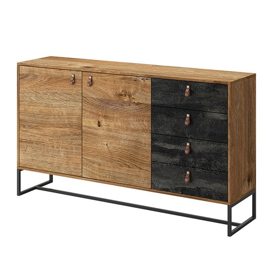 Dark Sideboard Cabinet 153cm