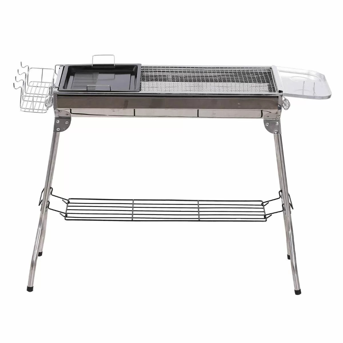 Stainless Steel Portable Charcoal BBQ Grill