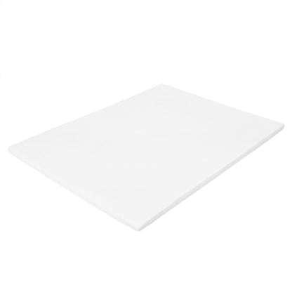 Memory Foam and Pressure Relief Mattress Topper with Washable Cover-Size 1