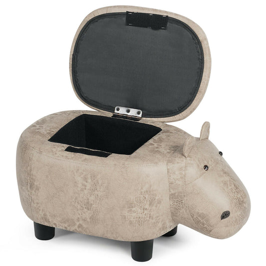 Upholstered Animal Shaped Ottoman Foot Stool