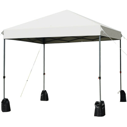 2.4 x 2.4m Pop Up Gazebo-White