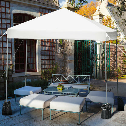 2.4 x 2.4m Pop Up Gazebo-White