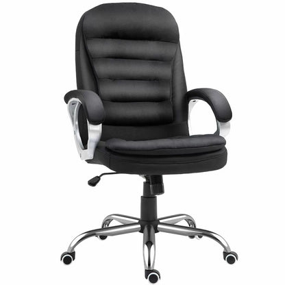 Executive Style Ergonomic Extra Padded Swivel Office Chair - 2 Colours