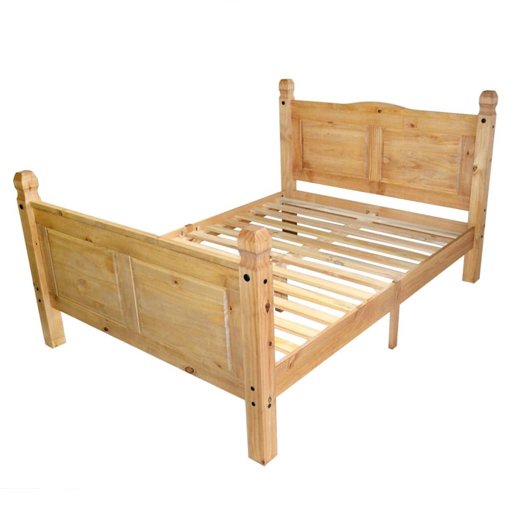 Bed Frame Mexican Pine Corona Range 160x200 cm