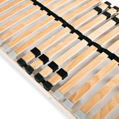 Slatted Bed Base with 28 Slats 7 Zones 80x200 cm