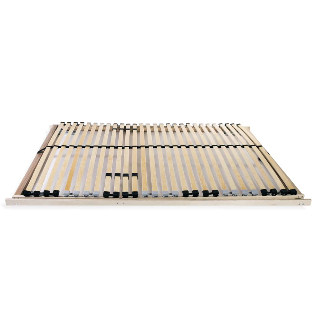 Slatted Bed Base with 28 Slats 7 Zones 120x200 cm