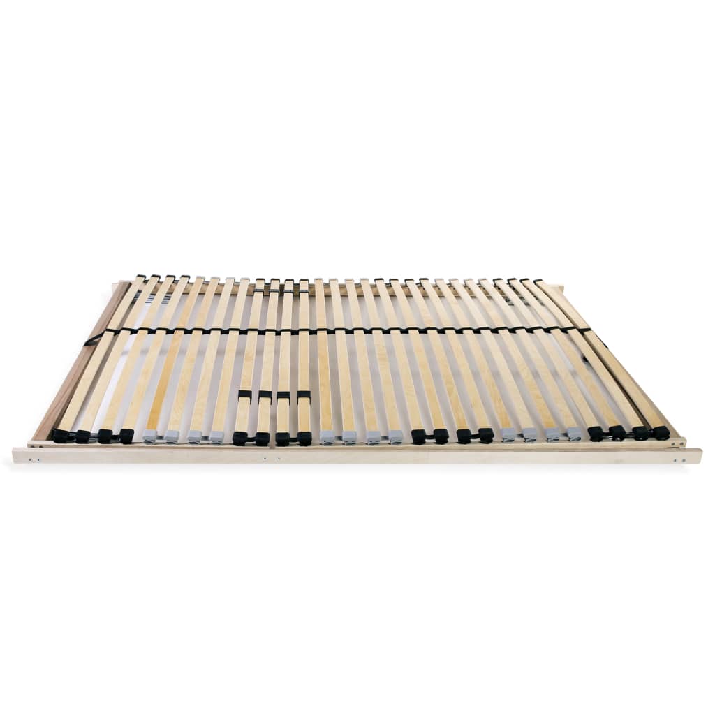 Slatted Bed Base with 28 Slats 7 Zones 140x200 cm