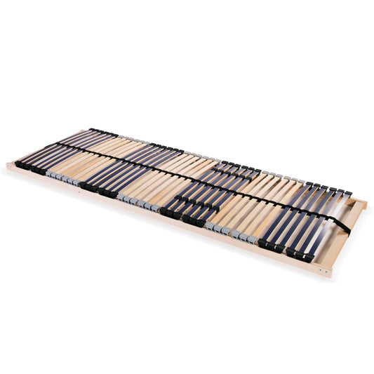 Slatted Bed Base with 42 Slats 7 Zones 70x200 cm