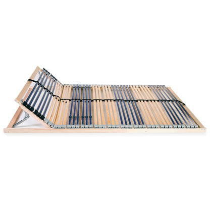 Slatted Bed Base with 42 Slats 7 Zones 140x200 cm