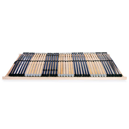 Slatted Bed Base with 42 Slats 7 Zones 120x200 cm