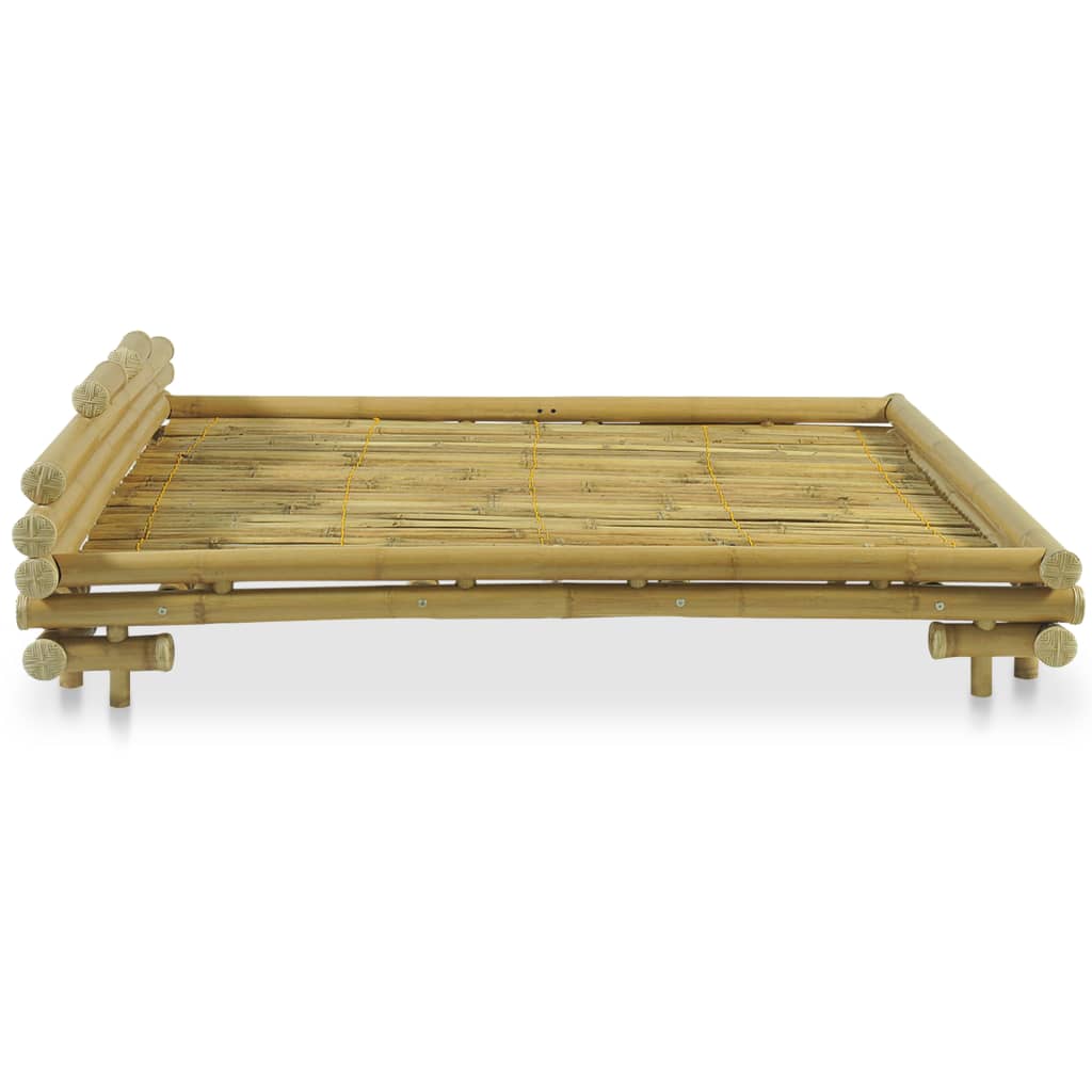 Bed Frame Bamboo 180x200 cm Super King