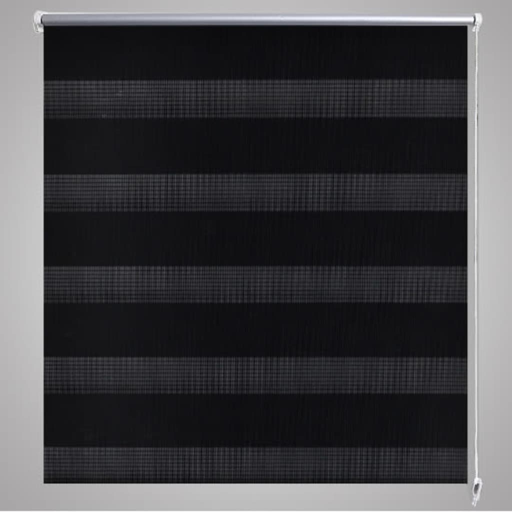 Zebra Blind 100 x 175 cm Black