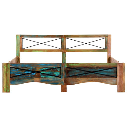 Bed Frame Solid Reclaimed Wood 160x200 cm