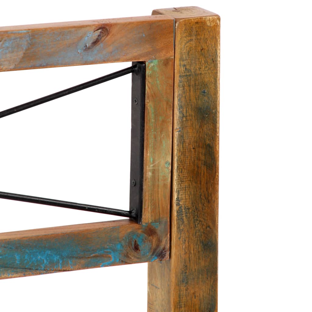 Bed Frame Solid Reclaimed Wood 160x200 cm