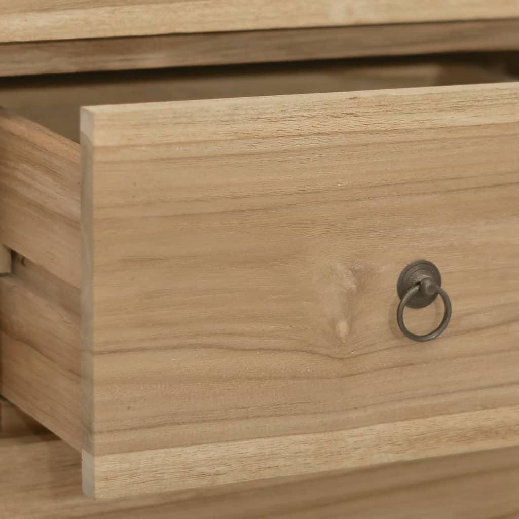 Chest of Drawers 30x30x90 cm Solid Wood Teak