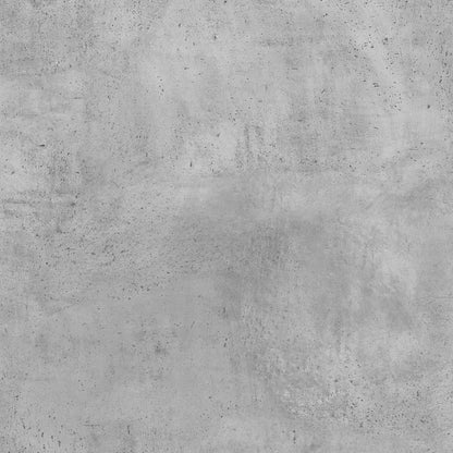 Bed Frame Concrete Grey 90x190 cm Single Engineered Wood