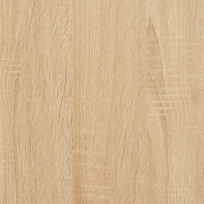 Bed Frame Sonoma Oak 180x200 cm Super King Engineered Wood