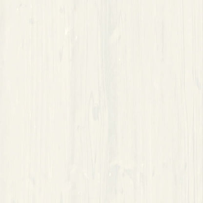 Chest of Drawers VIGO White 80x40x76 cm Solid Wood Pine