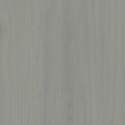 Chest of Drawers VIGO Grey 80x40x76 cm Solid Wood Pine