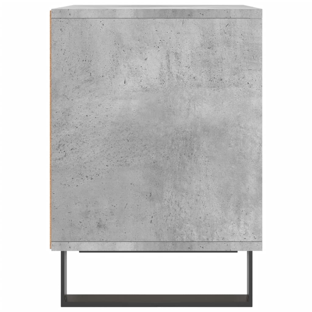 Bedside Cabinets 2 pcs Concrete Grey 40x35x50 cm Engineered Wood