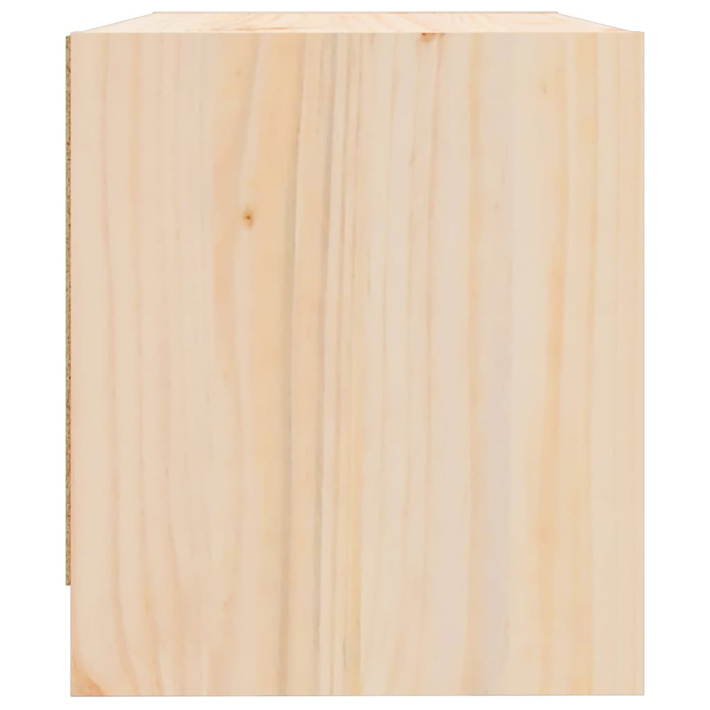 Bedside Cabinet 40x31x35.5 cm Solid Wood Pine