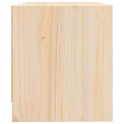 Bedside Cabinet 40x31x35.5 cm Solid Wood Pine