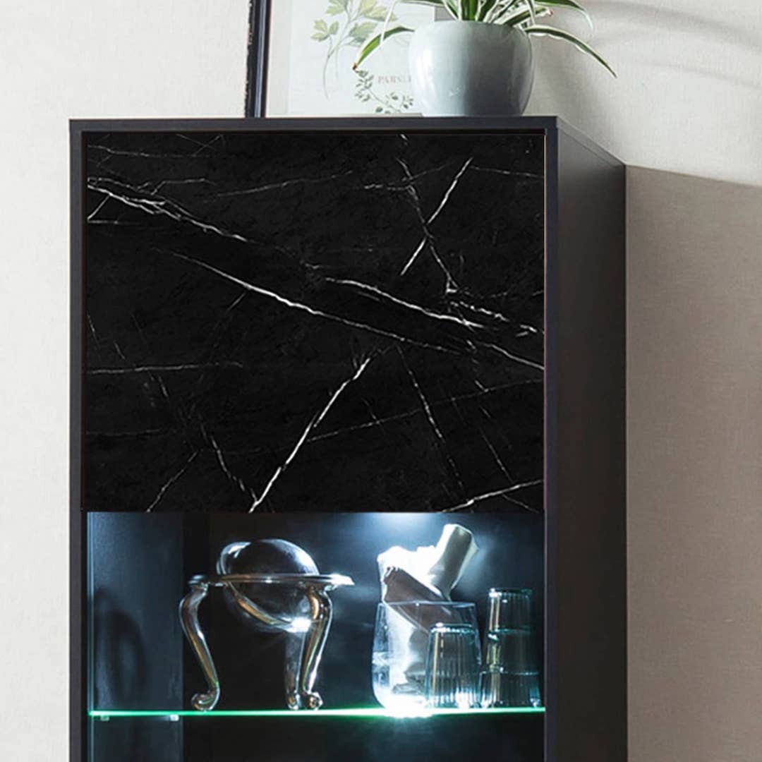 Fina 10 Tall Display Cabinet 65cm