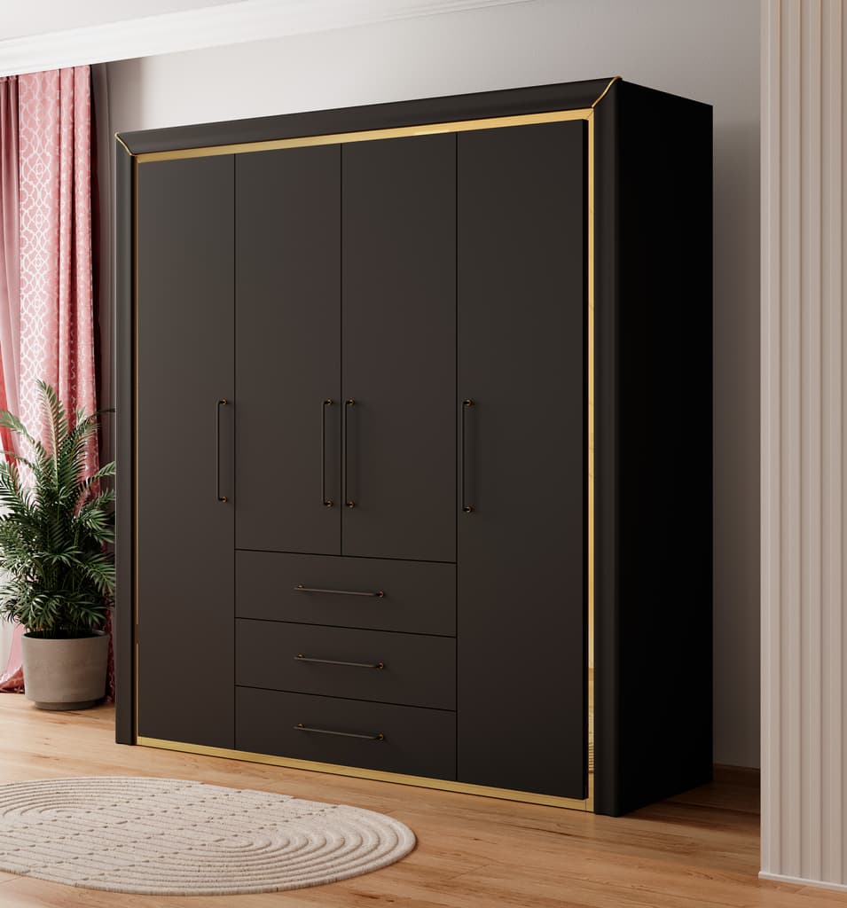 Arno Hinged Door Wardrobe 199cm