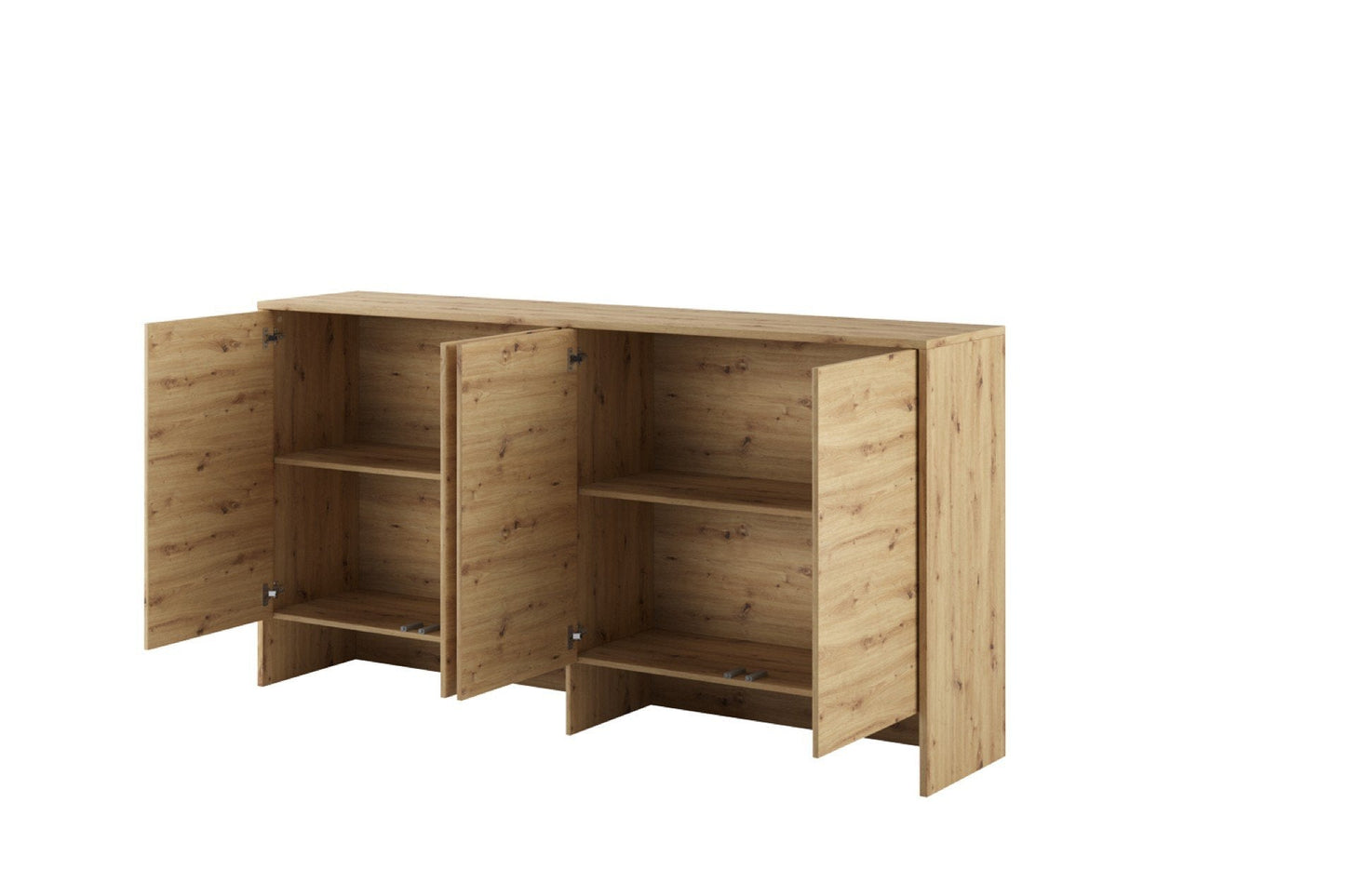 BC-06 Horizontal Wall Bed Concept 90cm With Storage Cabinet