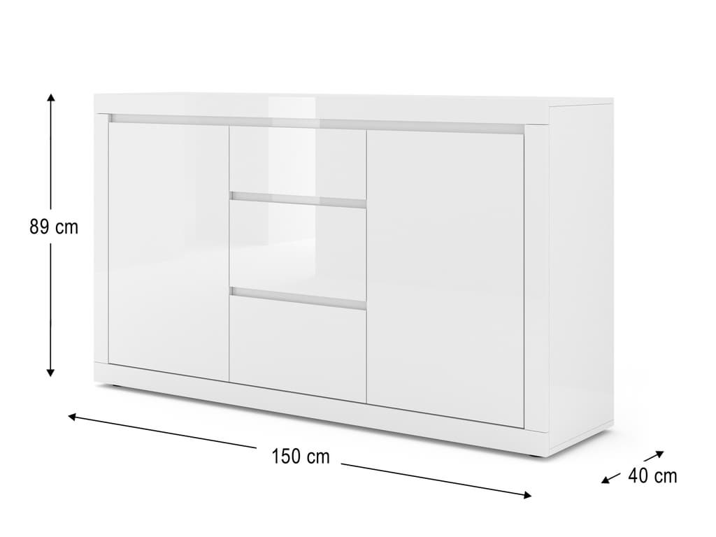 Belle Sideboard Cabinet 150cm