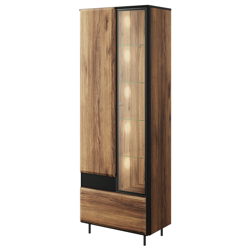 Borga BG-02 Tall Display Cabinet 70cm