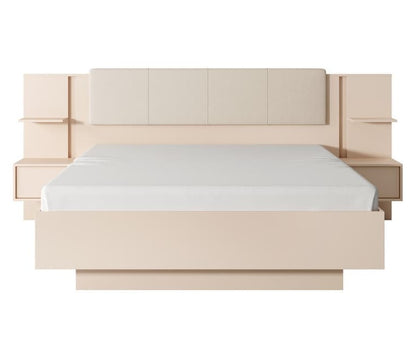 Dast Ottoman Bed With Bedside Cabinets [EU King]
