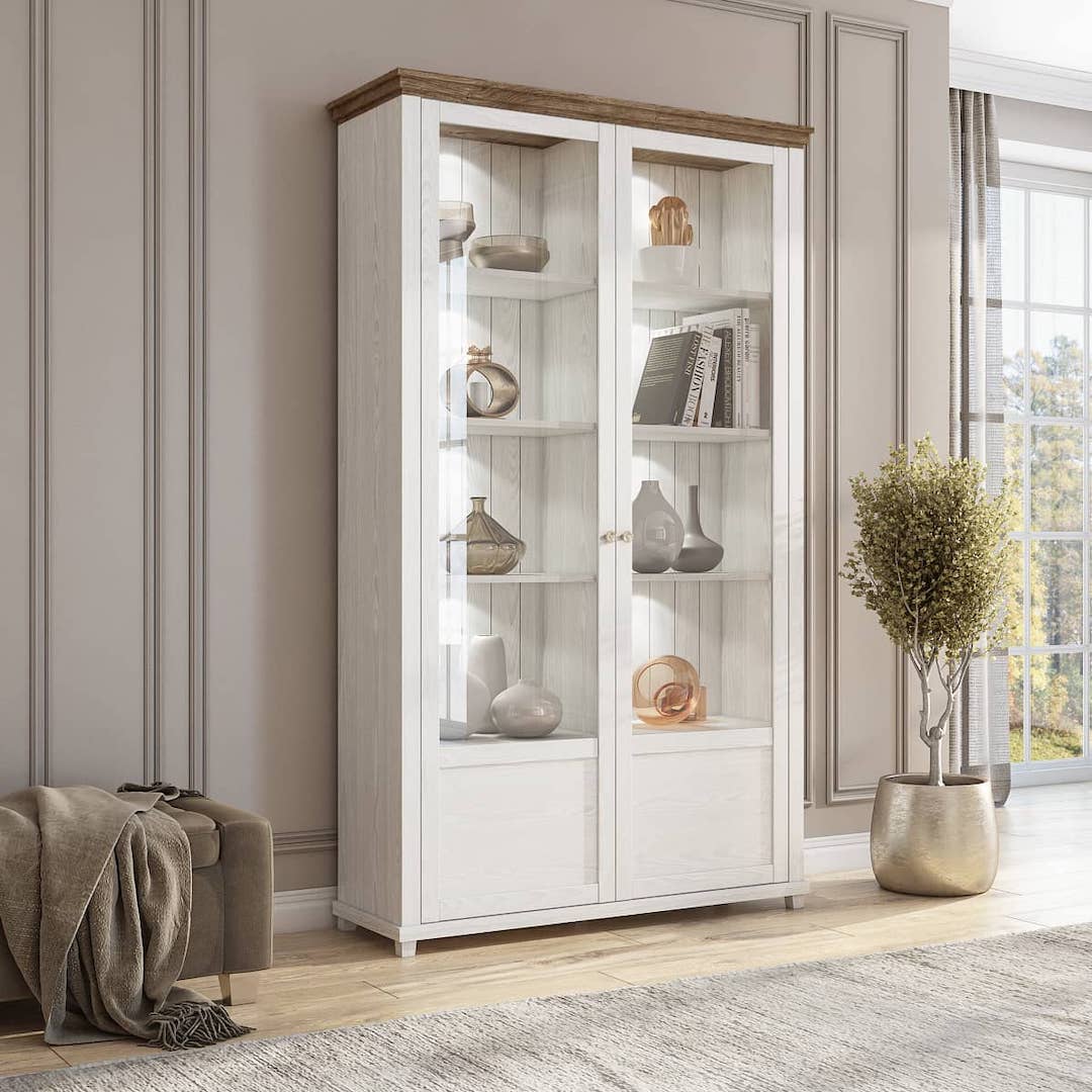 Evora 13 Display Cabinet 126cm