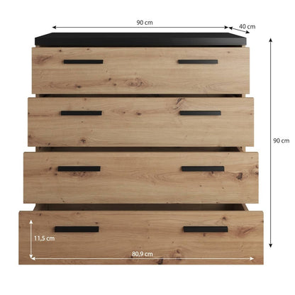 Ines 02 Chest Of Drawers 90cm