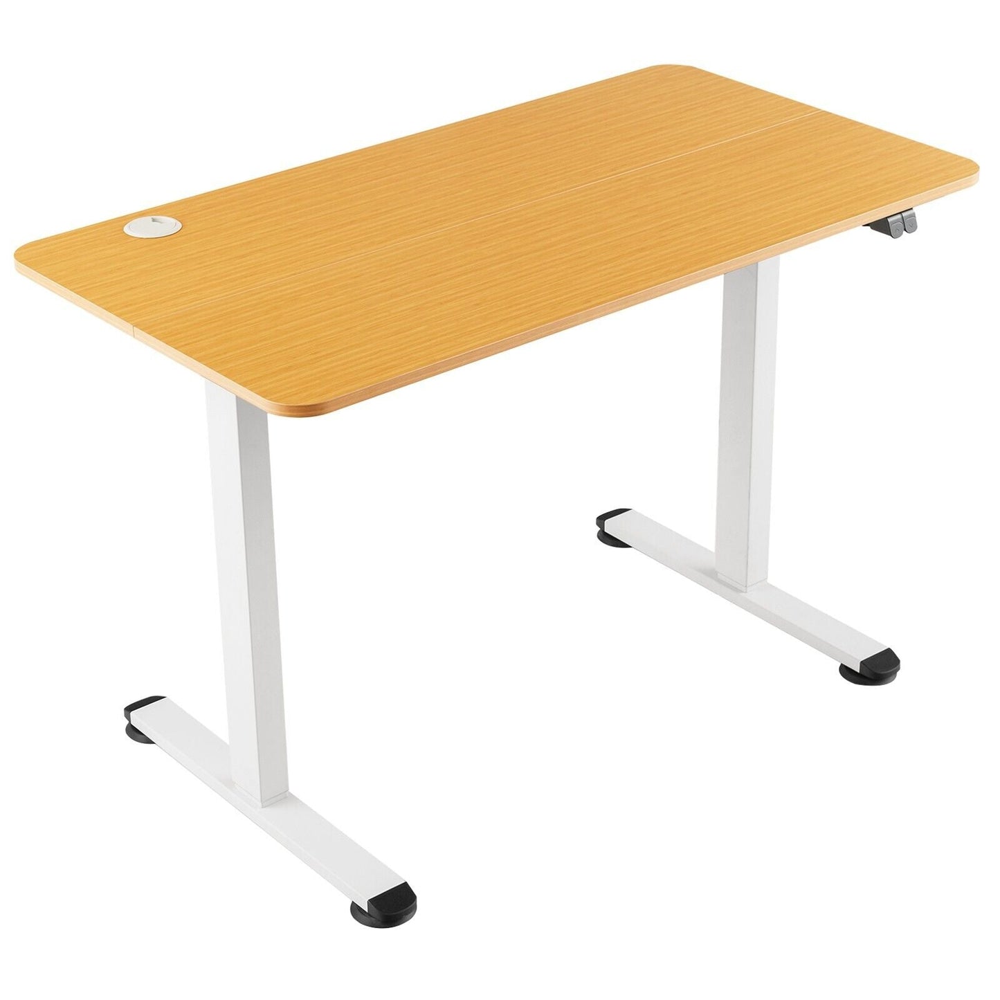 Electric Height Adjustable Standing Desk with Button Controller