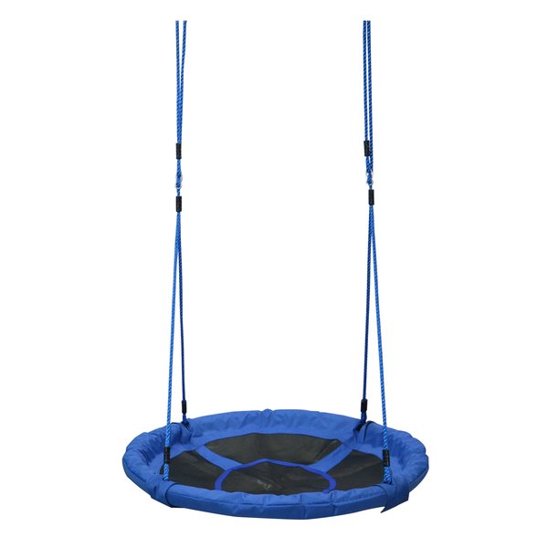 100cm Kids Garden Swing Spin - Blue