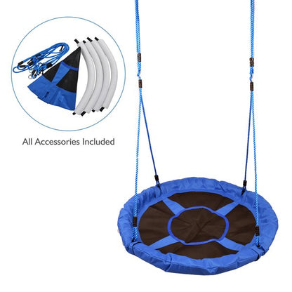 100cm Kids Garden Swing Spin - Blue