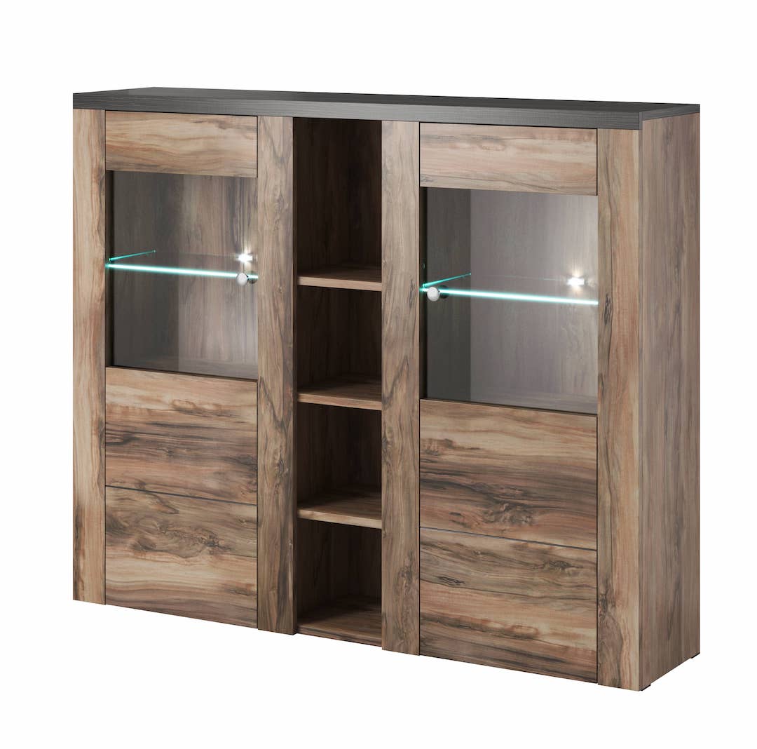 Larona 46 Display Cabinet 155cm