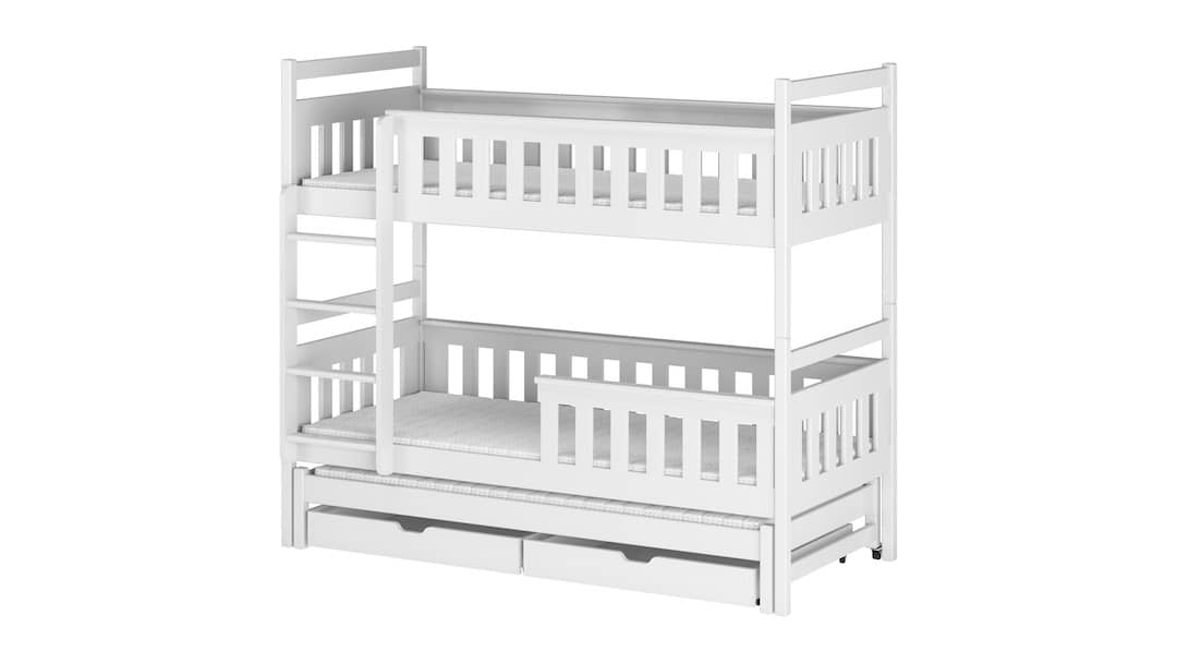 Kors Bunk Bed with Trundle and Storage