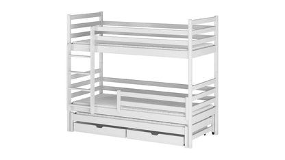 Luke Bunk Bed with Trundle and Storage