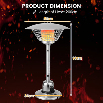 4KW Tabletop Portable Heater Burner with 2 Heat Settings