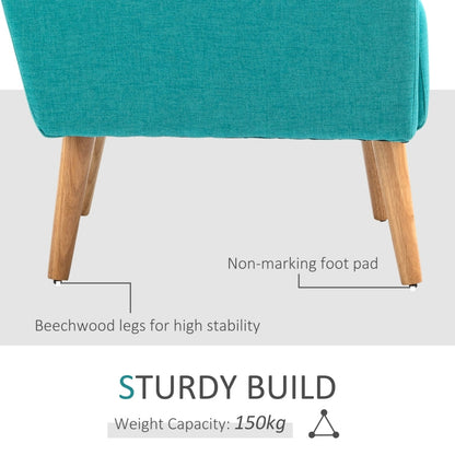 Accent Chair, Teal