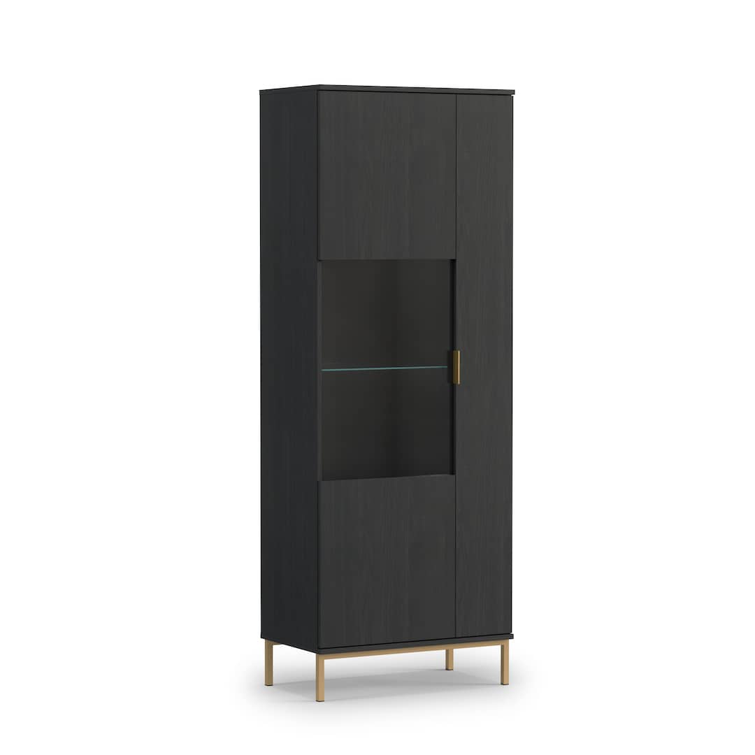 Pula Tall Display Cabinet 70cm