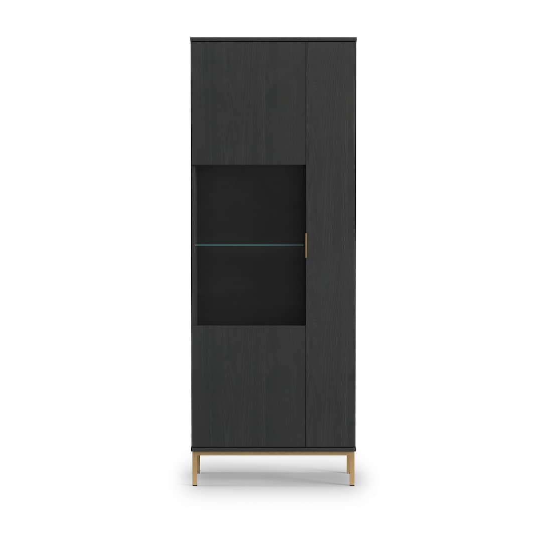 Pula Tall Display Cabinet 70cm